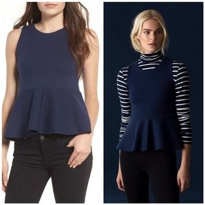 Amour Vert | Margot Peplum Top